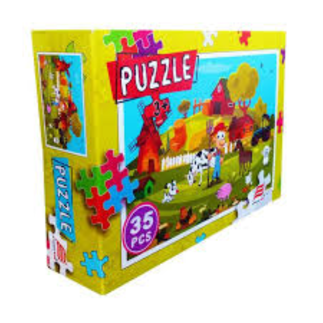 ECONOMIC PUZZLES 35 PIECES FARM